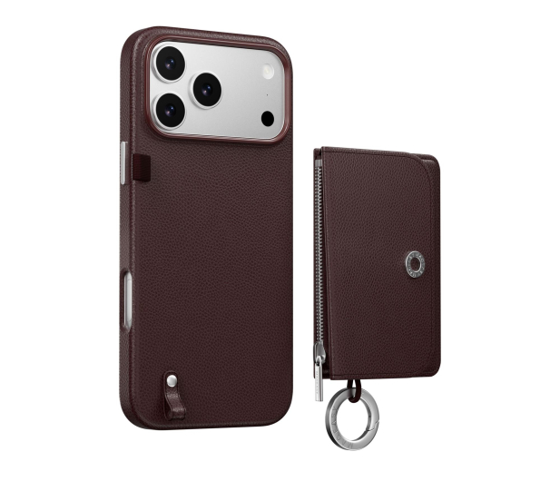 MAGEASY Pouch M do iPhone 17 Pro Max (Burgundy/Burgundy ) - 1416048 - zdjęcie 5